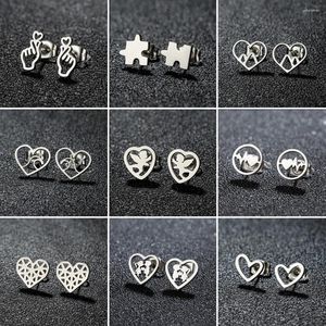 Pendientes de sementales Tragus de acero inoxidable Cupido Cupido Cupido Mito Myth Fashion For Women Jewelry Fiesta de bodas Regalo Aretes