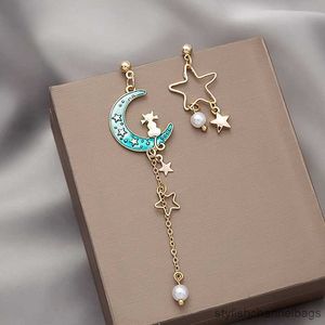 Stud nouveau mignon chat lapin renard Animal boucles d'oreilles pour femmes planète asymétrie boucle d'oreille fille fête bijoux