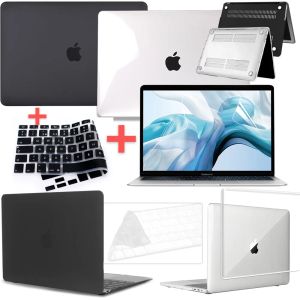 Case d'ordinateur portable Studio pour Apple Book Air 13/11 / Book Pro 13/16/15 pouces Hard Shell Protector Case + Couvercle du clavier + Protecteur d'écran