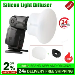 Studio Magnetic Silicon Light Diffuseur Sphere Modular Flash Photography Accessoires pour Magmod pour Canon Nikon Yongnuo Camera Speedlite