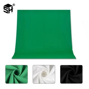 Studio Photography Boll à écran vert Décluses verte / blanc / noir / bleu / gris Musline Polyestercotton Contexte professionnel pour Photo Studio