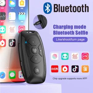 Studio Rechargeable Bluetooth Remote Control Contrôleur Contrôleur SELIE SELTIE CAME Stick Shutter Release For Phones Ebook Page Turn
