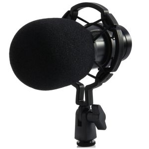 Studio Universal Plastic Microphone Shock Mount para micrófono de condensador de gran diámetro proporciona una colocación antivibración confiable