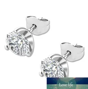 Goujons femme argent 925 boucle d'oreille vis arrière oreille Piercing laboratoire diamant boucles d'oreilles femmes bijoux