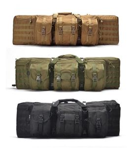 Les sacs de trucs 470390394203903936039039 MILITRAY TACTICAL BACKPACK Double Rifle Bag Case de tir en extérieur chasse1587078