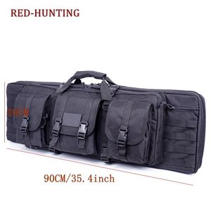 Cosas Sacks Heavy Duty Táctico Doble Acolchado Carabina Rifle Range Funda de pistola Bolsa 35 