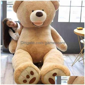 Animales De Peluche Rellenos 100-260 Cm Nt Sin Relleno Vacío Oso De Peluche Abrigo De Piel Suave Concha Grande Semiacabado P Niños Clásico Niños Muñeca Regalo D Dhyru