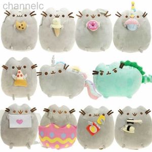Animales de peluche de 15 CM Donut Cat Doll Kawaii Juguete de dibujos animados Galleta Helado Pastel de arco iris Animal suave Regalo para niños