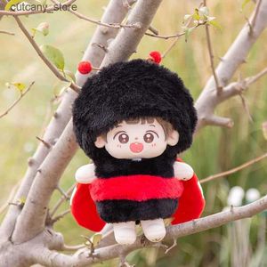 Animaux en peluche 20 cm vêtements de poupée idole coton poupée tenue accessoires Kawaii coccinelle vêtements bricolage pour filles garçons cadeaux d'anniversaire sans poupée L240322