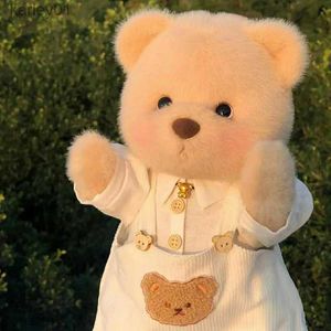Animaux en peluche en peluche 30 cm fait à la main Original ours en peluche poupée avec des vêtements Lina Kaii peluches cadeau d'anniversaire pour enfants petite amie YQ240218