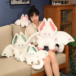Animales de peluche rellenos 35-55cm espíritu mágico conejo peluche juguete kawaii bate conejito muñecas pelladas dibujos animados