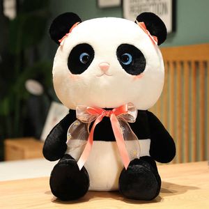 Animales de peluche, nuevo estilo, lindo Panda chino, juguetes de peluche, muñeco de Animal suave, relleno para niños, regalos de cumpleaños para niñas