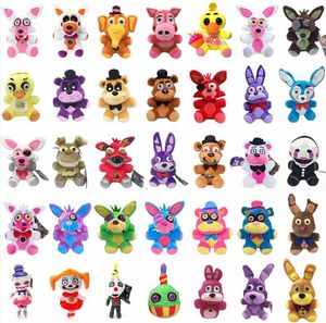 Animales de peluche rellenos Muñecas de peluche Pesadilla Cupcake Neón 8 pulgadas Juguete Fnaf Juguetes Rellenos Entrega de gotas Regalos Animales 240314