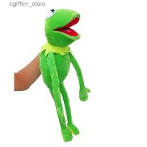 Puppet animaux en peluche en peluche Affichage 60 cm Kermit Guppet Puppet Filling Toy Birthday Gift For Your Child240327