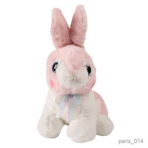 Animaux en peluche en peluche Simulate Animal Lapin Pluh Migne Bunny Doll Rabbit Plush Toys for Boys Girls Birdday Gifts Birdd