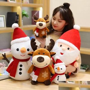 Animaux en peluche en peluche en gros 23 cm de Noël P poupée douce animal PS poupées cadeaux pour enfants cadeau d'anniversaire livraison directe jouets Otkmo