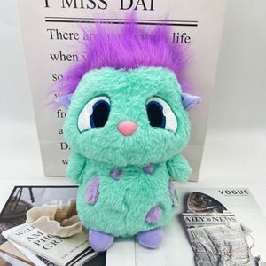 Peluche en peluche pour enfants, jouets mignons et doux, dessin animé pour filles, décoration de chambre à coucher, poupées en peluche pour enfants, cadeau d'anniversaire pour filles, rose et vert