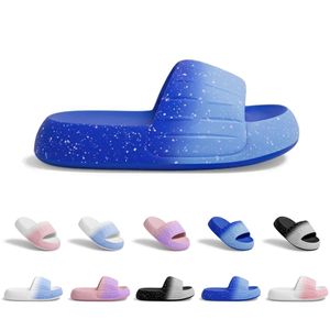 Estilo cuatro zapatillas para niños Niños y niñas niños gradiente de dos colores Diapositivas EVA Sandalias antideslizantes baño casa chanclas zapatos para el hogar