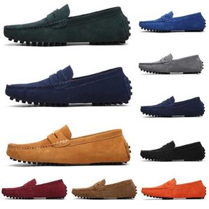 style264 hombres de la moda zapatos para correr negro azul vino rojo transpirable cómodo para hombre entrenadores zapatos de lona zapatillas deportivas corredores tamaño 40-45