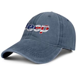 Élégant effet JEEP 3D drapeau américain logo wrangler Unisex Denim Baseball Cap Blank Custom Hats Jeep acheter nouvelle jeep flash or pour sa191g