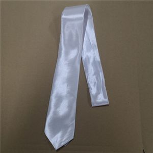 Sublimation Blank Men White Neck Ties Adult Tie Heart Transfer Printing Diy Custom Consumables Material Wholesale