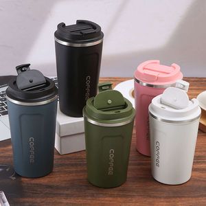 Sublimación portátil reutilizable Tazas de café personalizadas de paja de trigo ecológica de viaje/taza de café
