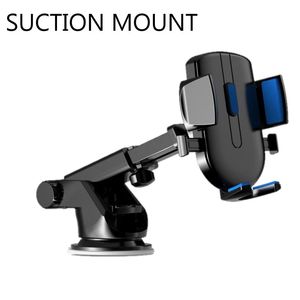 Sucker Car Phone Holder Mount Stand GPS Telefon Mobile Cell Support Pour Samsung Xiaomi Redmi Huawei
