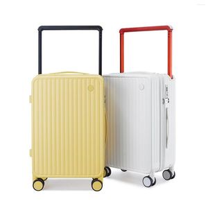 Suitcases Trolley Suitcase Universal Wheel Boarding Case 20-inch Men's Large Capacity Cases