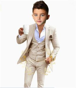 Suits Formal Boy Suit Set for Weddings Children Party Host Costume Wholesale Clothing 3Pcs/Set Costume Enfant Garon 2023HKD230704