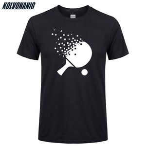 Été coton vêtements pour hommes Fitness Sport drôle surdimensionné T-Shirts Homme Tennis de Table graphique imprimé T-shirt Haikyuu 210706