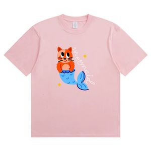 Été mignon chat elfe star mode sportive tshirt harajuku vêtements graphiques navires topdrop navire 240416