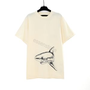 Diseñador de verano palmss Angels camisetas para hombres Boy Girl sweat angels Camisetas Impresión patrón de tiburón Transpirable Casual AngelsT camisetas Algodón Tamaño S-XXL