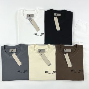 Diseñador de verano camiseta para mujer para hombre camiseta de algodón de gran tamaño con letras en 3D camiseta gráfica camiseta de diseñador para hombres camisetas ess Ropa de gran tamaño 3XL 4XL 5XL