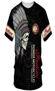 Summer Indian Style Print T-shirt Men Outdoor Sportswear Oversize Oversize Dry Dry Graphic Motorcycle Tees Tops Unisexe Clothing 225109125