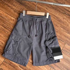 Pantalons d'été pour hommes Shorts pour hommes Designers Cargo Badge Patchs Pantalons de survêtement Pantalon de sport Grande poche Salopette Pantalon Homme Stones Island Cargo 4HOV