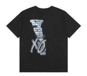 Camisetas de verano para hombre Nav DPBA Box Set Wall Drop Chain 03 Camiseta de manga corta Big V T-shirt para hombres y mujeres Cuello redondo Parejas Camisetas de manga corta Top Ropa Jersey