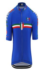 Été New Italia National Flag Pro Team Cycling Jersey Men Road Road Bicycle Racing Clothing Mountain Bike Cycling Wear Wearn8053556