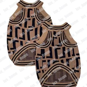 Summer Pet Vests Ropa para perros Ropa de gato Diseñador de ropa Pets Wistcoat Diseñador de ropa de peluche ropa a rayas de lujo