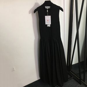 Vestido de verano con cremallera, sin mangas, faldas largas de diseñador, vestido informal de vacaciones, vestido de algodón de talla grande, vestidos de playa de marca