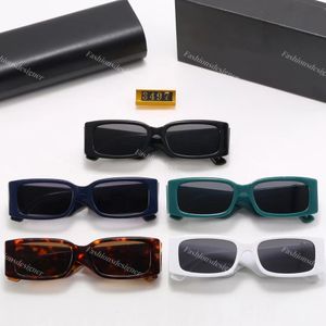 Gafas de sol para mujer, gafas de sol de diseñador, luneta de lujo, marco rectangular, gafas de diseño, luneta, gafas de sol para mujer, gafas de París, venta al por mayor, tonos con caja.