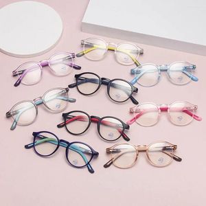 Lunettes de soleil 1pc Anti-Blue Light Kids Tr90 Lunettes Enfants Garçons Girls Computer Oey Protection Eyeglass Ultra Frame Eyewear