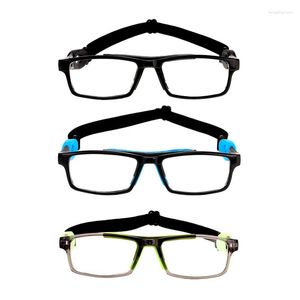 Lunettes de soleil 2023 Lunettes de basket-ball Lunettes de sport Lunettes de football Anti-collision Lunettes d'entraînement amovibles Cyclisme