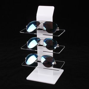 Soporte acrílico para gafas de sol, soporte para gafas, estuche de exposición, mostrador, organizador de vidrio, estante, soportes para joyería