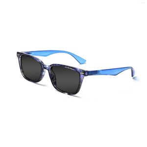 Gafas de sol CLASAGA, gafas de lectura rectangulares a la moda para hombres y mujeres, lentes grises para viajes al aire libre, gafas graduadas de alta calidad