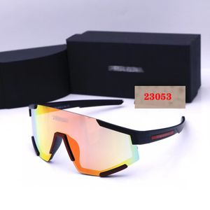 Lunettes de soleil Designer Fashion UV400 Shades Sports Goggle Lunettes de soleil pour femme Hommes Plein cadre Lunettes de luxe Marque Homme P'DA Driving Beach Lunettes