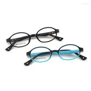 Lunettes de soleil DOISYER The TR90 Full Frame Children Myopie Glasses Cute Trend Flat Lens