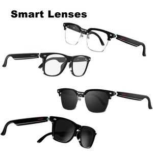 Lunettes de soleil E13 lunettes intelligentes sans fil Bluetoothcompatible 5.0 lunettes de soleil avec casque Bluetooth Sports de plein air appel mains libres musique