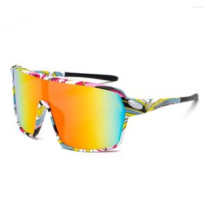 Gafas de sol de moda para montar en bicicleta, gafas deportivas para mujer, gafas para bicicleta de montaña, gafas para hombre