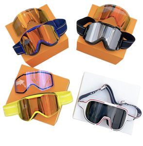 Lunettes de soleil pour femme Designer Ski Lunettes Lunettes Réalité Lunettes Hommes Femmes Réglable Luxe Grand Plein Cadre Sports De Neige Soleil Avec Étui EMQ3