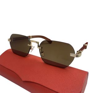 Lunettes de soleil de sport de mode hommes lunettes de créateur métalliques ultra-minces logo personnalisé cartir ne-pièce plaquette de nez en silicone est plus confortable à porter avec du ruban adhésif original